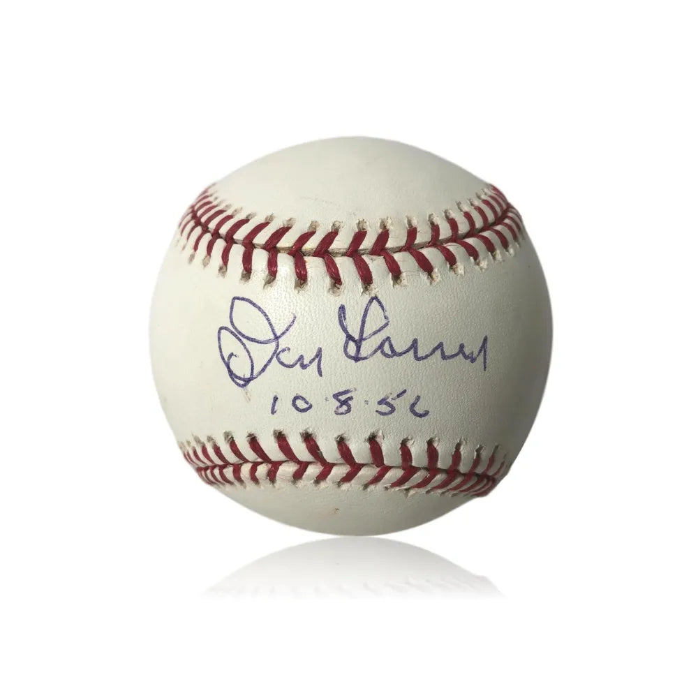 Don Larsen Signed OMLB Baseball Inscribed COA JSA Autograph New York Yankees NY