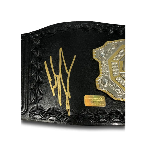 Donald Cowboy Cerrone Signed UFC Belt COA Inscriptagraphs Autograph Memorabilia