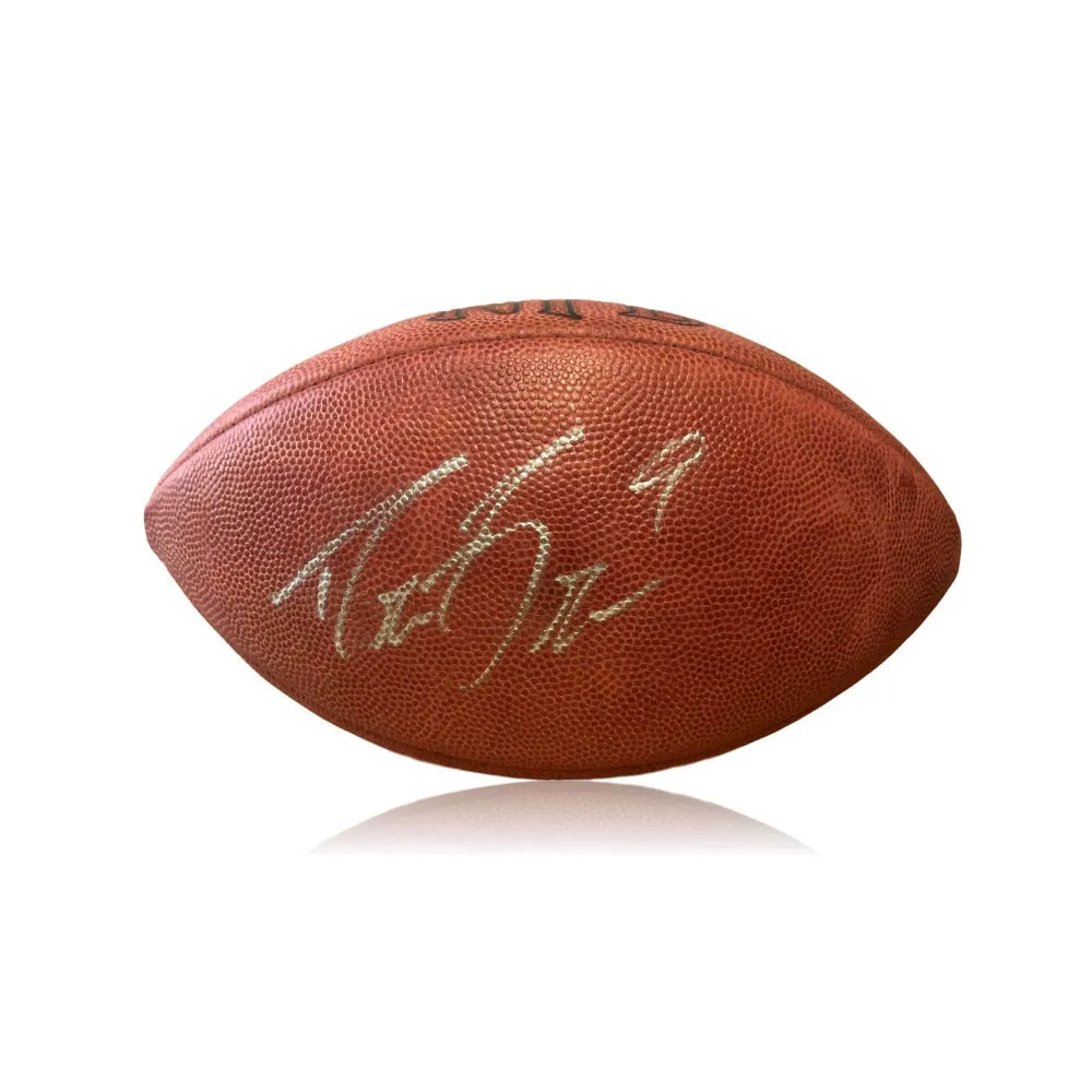 drew brees autographed football