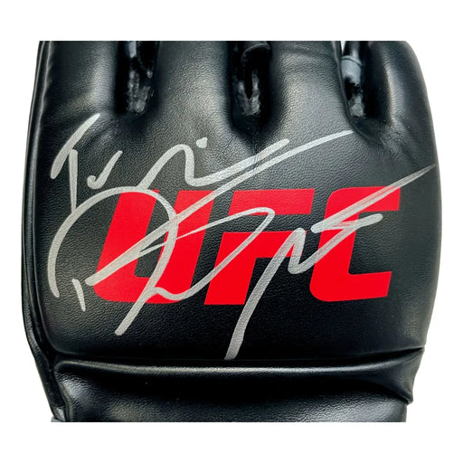 Dustin Poirier Autographed Official UFC Black Glove Signed JSA COA Authentic