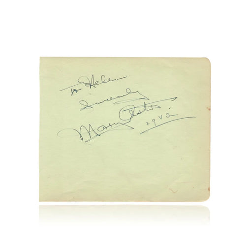 Errol Flynn Hand Signed Album Page Cut JSA COA Autograph Robin Hood Hollywood