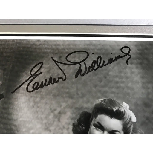 Esther Williams Signed 8X10 Photo Collage Matted JSA COA Autograph Actress