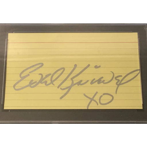 Evel Knievel Hand Signed Cut Signature PSA COA Autograph Caesars Snake River