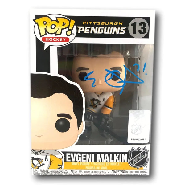 Evgeni Malkin Autographed Signed Jersey Pittsburgh Penguins JSA COA