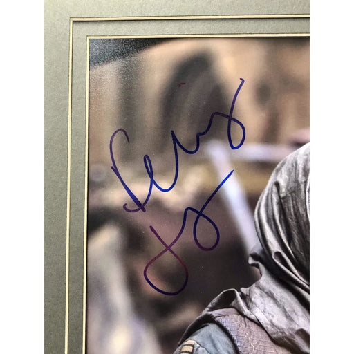 Felicity Jones Signed Star Wars Rogue One Jyn Erso 11x14 Photo Framed Topps COA
