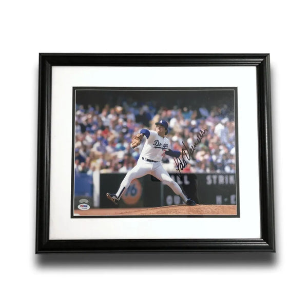 Fernando Valenzuela Los Angeles Dodgers Autographed 16 x 20 Looking Up  Photograph
