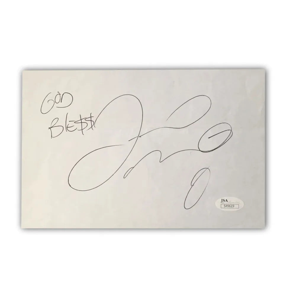 Floyd Mayweather Inscribed Signed Cut Signature JSA COA Autograph Photo Boxing