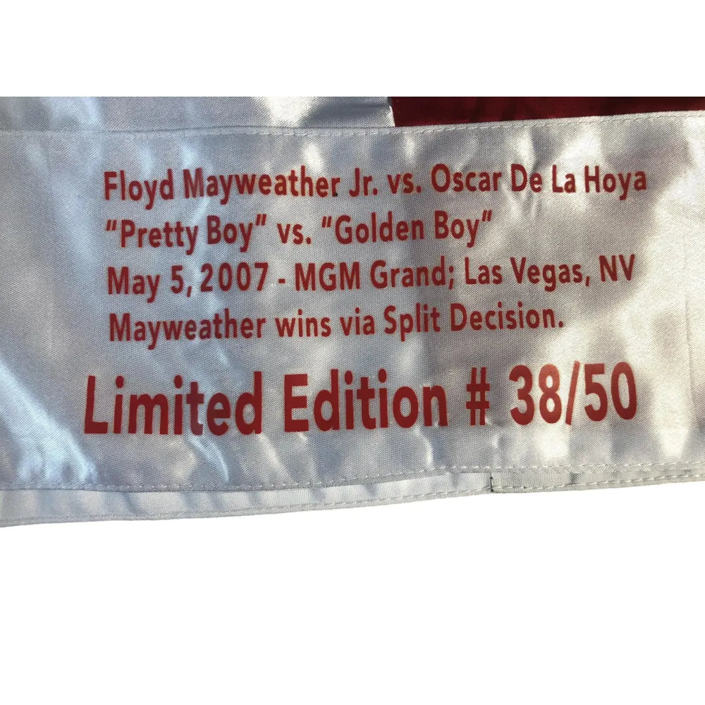Floyd Mayweather Fight Worn Pretty Boy Trunks & Robe from 3
