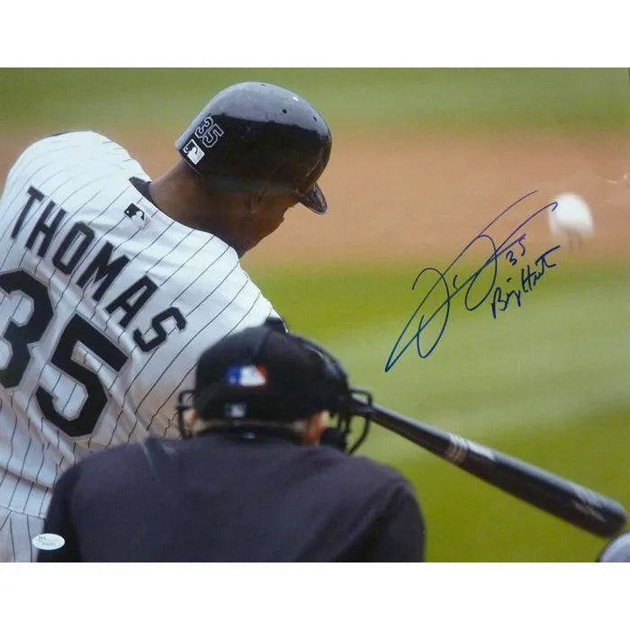 Frank Thomas Autographed and Framed Chicago White Sox Jersey
