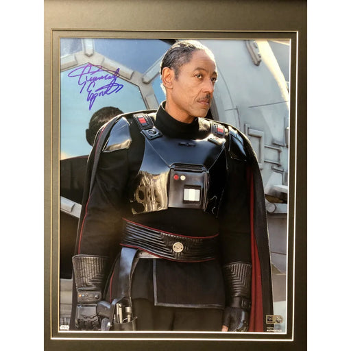 Giancarlo Esposito Signed Star Wars Mandalorian 11x14 Photo Framed Topps COA