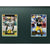 Green Bay Packers Framed 10 Football Card Collage Lot Starr Rodgers Favre White