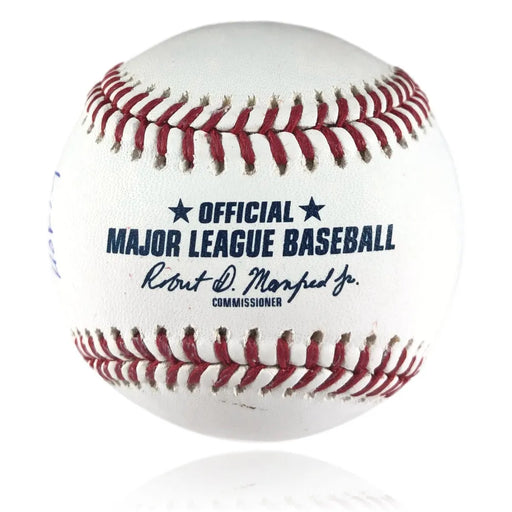 Greg Maddux Autographed Hall of Fame Baseball HOF 14 BAS COA Signed