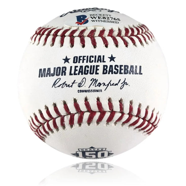 Greg Maddux Autographed Atlanta 1995 World Series Signed Baseball Jersey  Beckett COA at 's Sports Collectibles Store