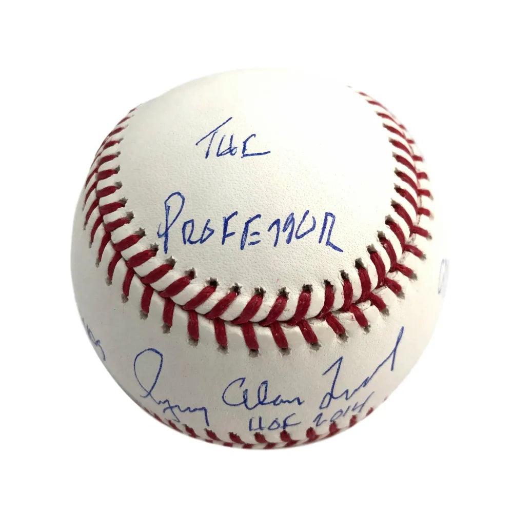 Greg Maddux Signed Baseball RDM Cubs Braves Autograph STATS Inscriptions  HOF JSA