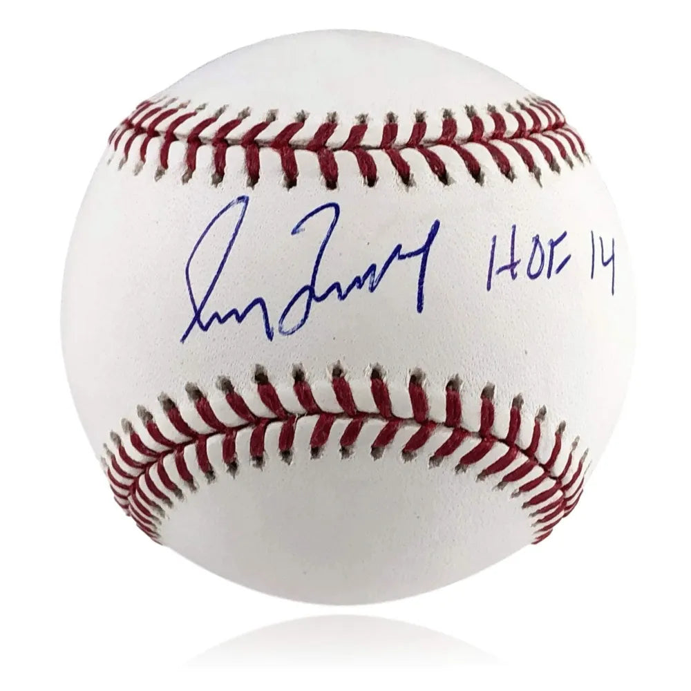 Greg Maddux Signed Inscribed HOF 14 OMLB Baseball MLB Authentication COA  - Inscriptagraphs Memorabilia - Inscriptagraphs Memorabilia