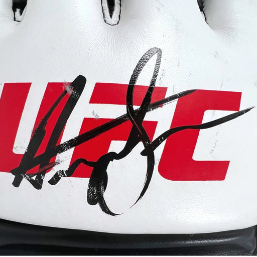 Henry Cejudo Signed UFC Glove COA JSA The Messenger Autographed