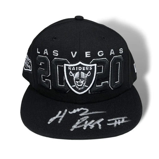 Henry Ruggs Signed 2020 Las Vegas Raiders 1st Ever Draft Hat JSA COA Autograph