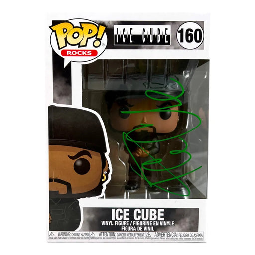 Ice Cube #160 Signed Funko Pop COA JSA Rocks Friday Autographed