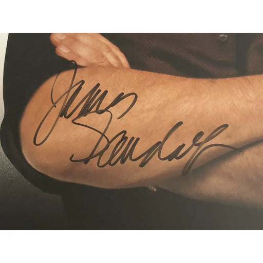 James Gandolfini Signed 27x40 Sopranos Movie Poster JSA COA Autograph Tony