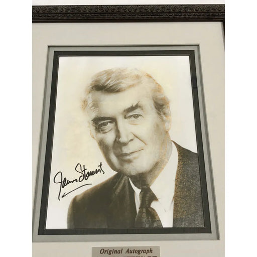 James Stewart Signed 8X10 JSA COA Photo Framed Autograph Vertigo Anatomy