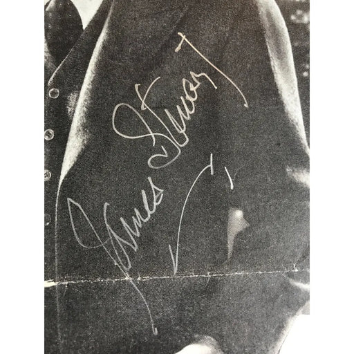 James Stewart Signed Rope Poster JSA COA Autograph Jimmy Hitchcock Movie