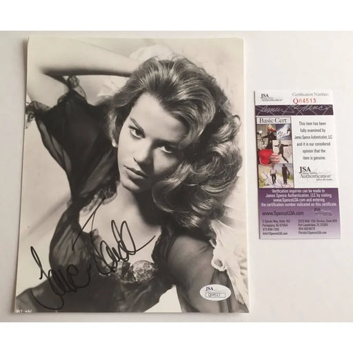 Jane Fonda Signed 8X10 COA JSA Autograph 8X Young