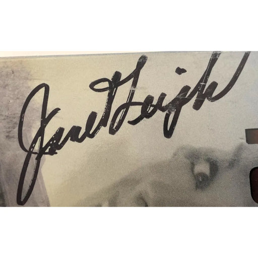 Janet Leigh Hand Signed VHS Cover Psycho Movie JSA COA Autographed Hitchcock