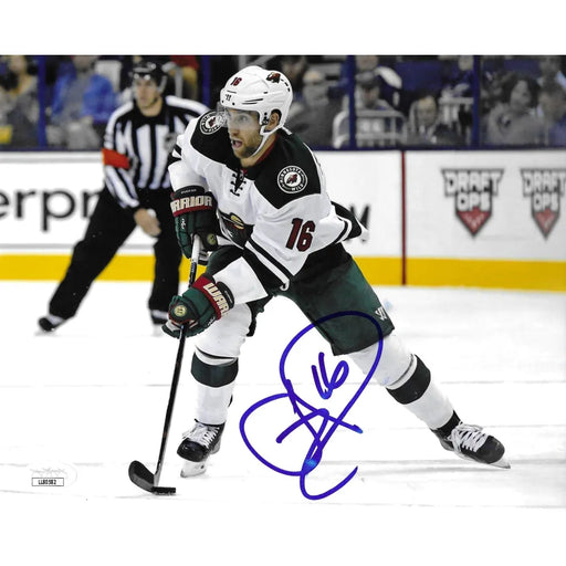Jason Zucker Autographed 8x10 Photo JSA COA NHL Minnesota Wild Signed 16
