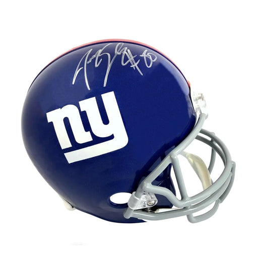 Jeremy Shockey Signed New York Giants Full Size Helmet JSA COA Autograph NYG