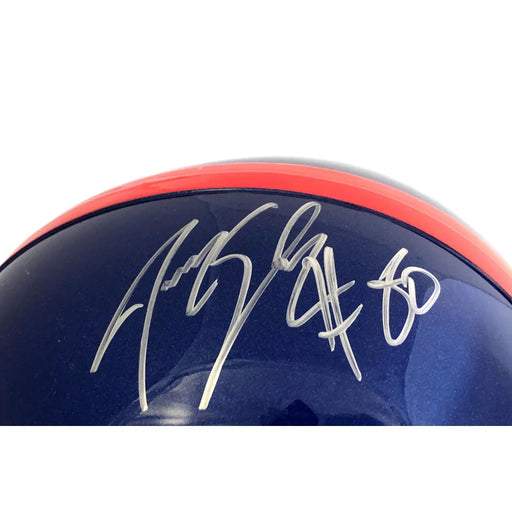 Jeremy Shockey Signed New York Giants Full Size Helmet JSA COA Autograph NYG