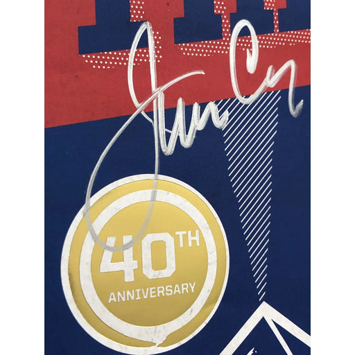 Jim Craig Signed Miracle on Ice 40th Anniversary Poster Vegas Golden Knights JSA