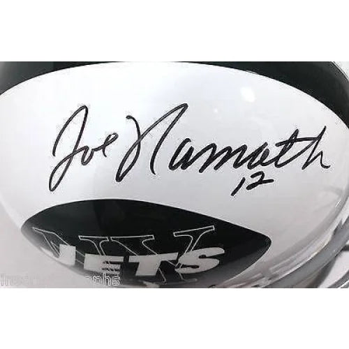 Joe Namath Signed New York Jets Helmet JSA COA Autographed Broadway 1969 -  Inscriptagraphs Memorabilia - Inscriptagraphs Memorabilia
