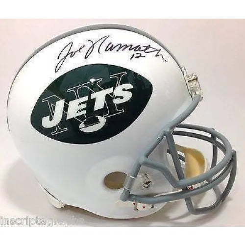 Joe Namath Autographed New York Green Custom Jersey - JSA
