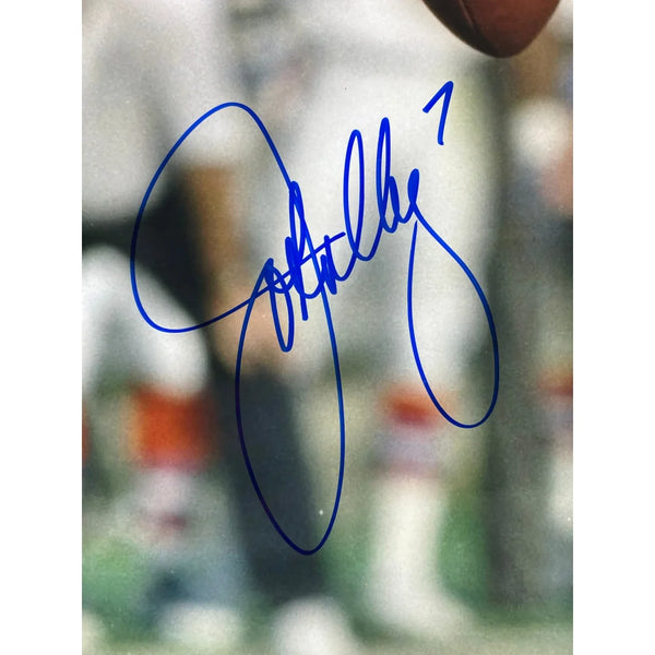 John Elway Autographed “The Show” 46 x 20