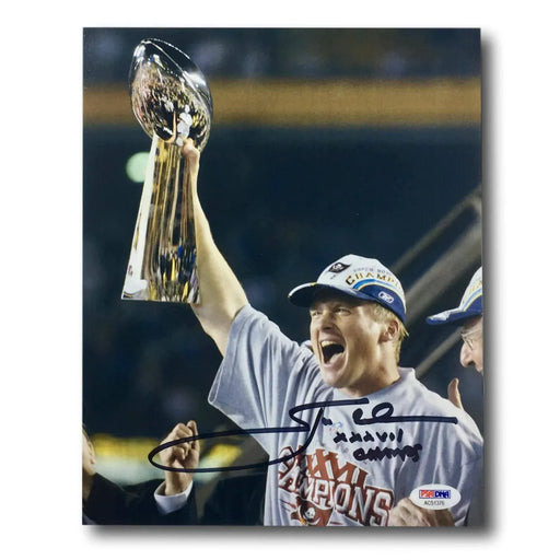 Jon Gruden Signed Inscribed Buccaneers 8X10 Photo COA PSA/DNA Tampa Super Bowl