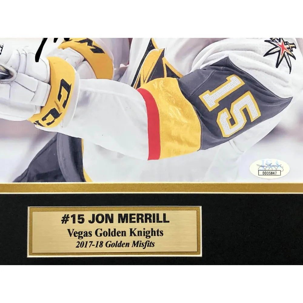 Autographed Jon Merrill Vegas Golden Knights 8x10 photo at 's Sports  Collectibles Store