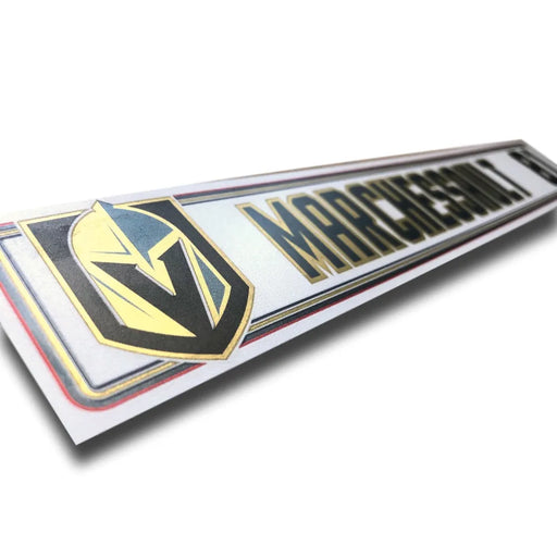 Jonathan Marchessault Authentic VGK Locker Room Nameplate Vegas Golden Knights