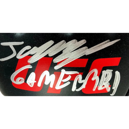 Jorge Masvidal Autographed UFC Glove JSA COA Inscribed Gamebred Signed