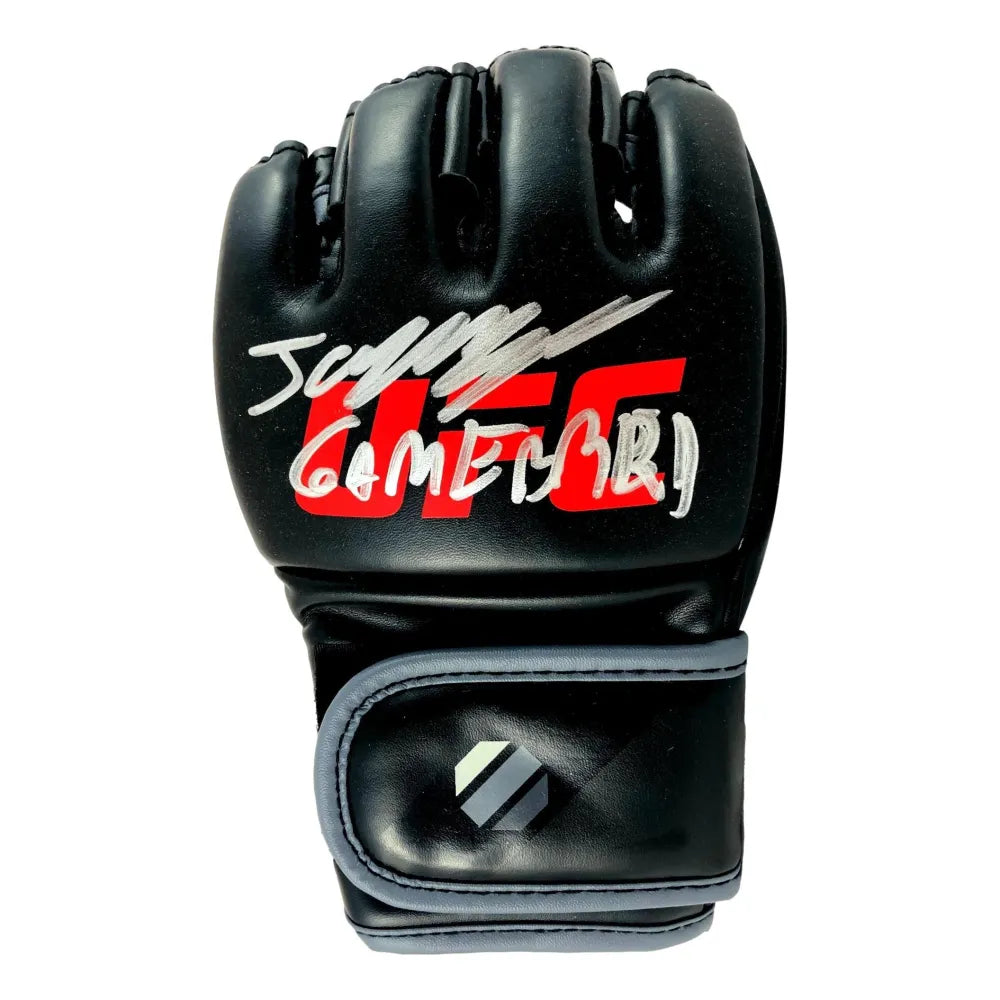 Jorge Masvidal Autographed UFC Glove JSA COA Inscribed Gamebred Signed