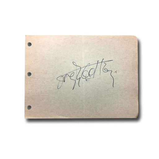 Joseph Cotten Hand Signed Album Page Cut JSA COA Autograph Citizen Kane Actor