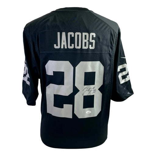 Josh Jacobs Autographed Las Vegas Raiders Official Nike Game Jersey JSA COA Signed