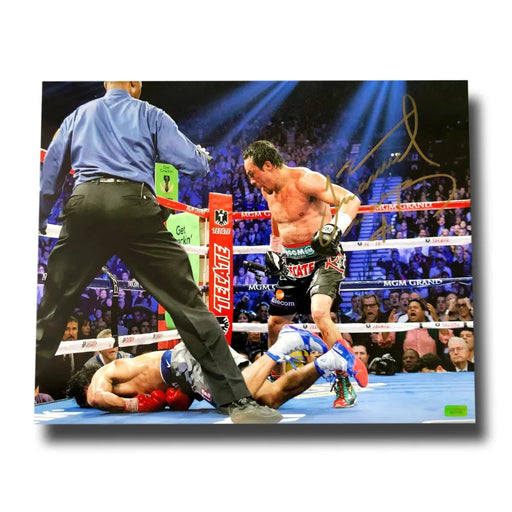 Juan Manuel Marquez Signed 16x20 Photo COA Autograph vs. Manny Pacquiao Boxing