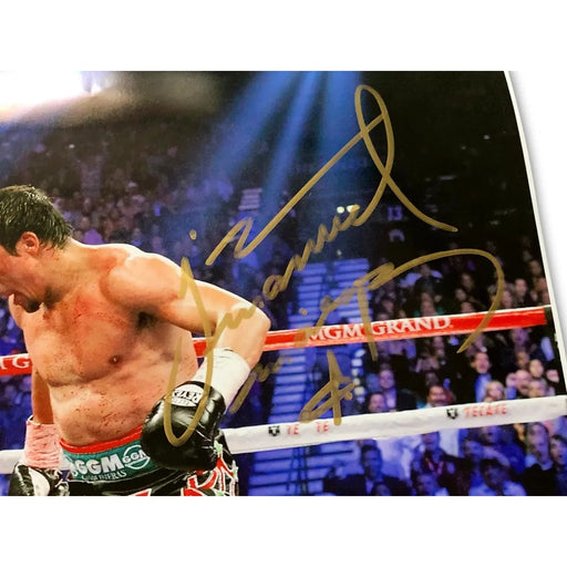 Juan Manuel Marquez Signed 16x20 Photo COA Autograph vs. Manny Pacquiao Boxing