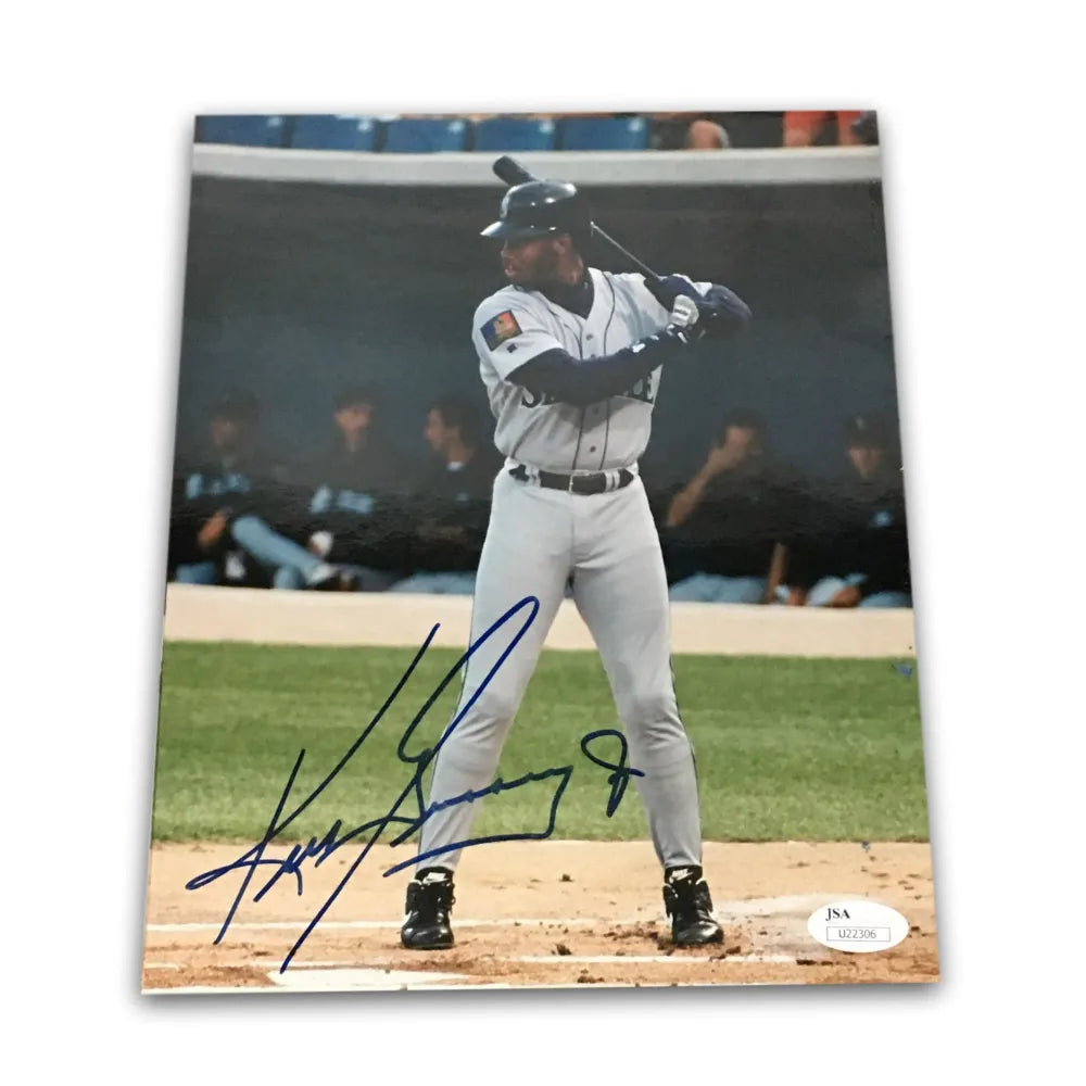 Seattle Mariners Ken Griffey Jr. Autographed Authentic Red