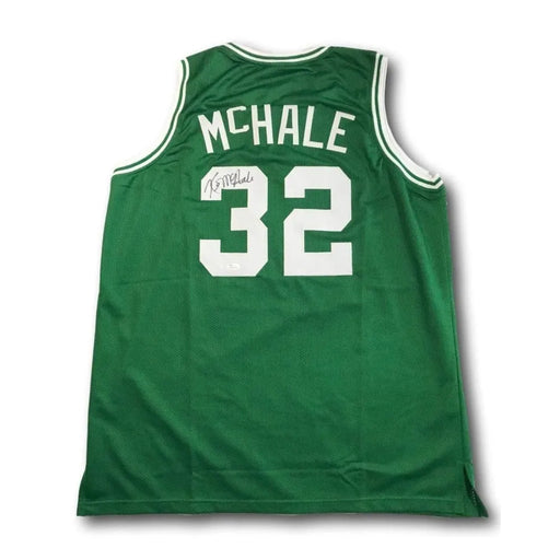 Kevin McHale Signed Boston Celtics Basketball Jersey COA JSA Autograph Bird