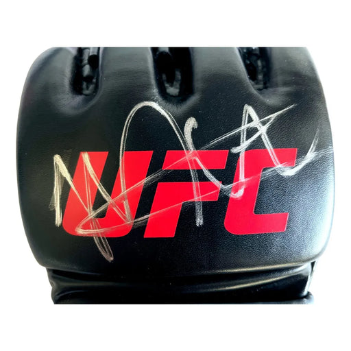 Khabib Nurmagomedov Signed UFC Black Glove Autograph 2 COAs JSA Inscriptagraphs