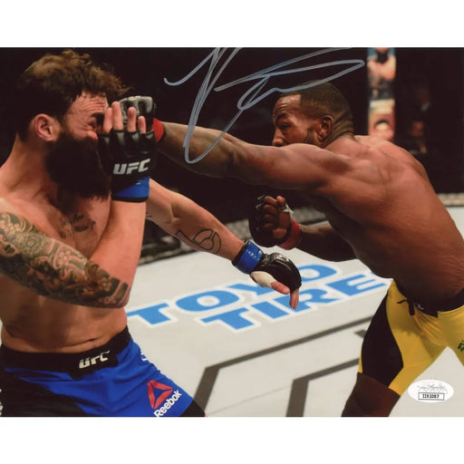 Khalil Rountree Jr. Hand Signed 8x10 Photo UFC Fighter JSA COA Autograph War