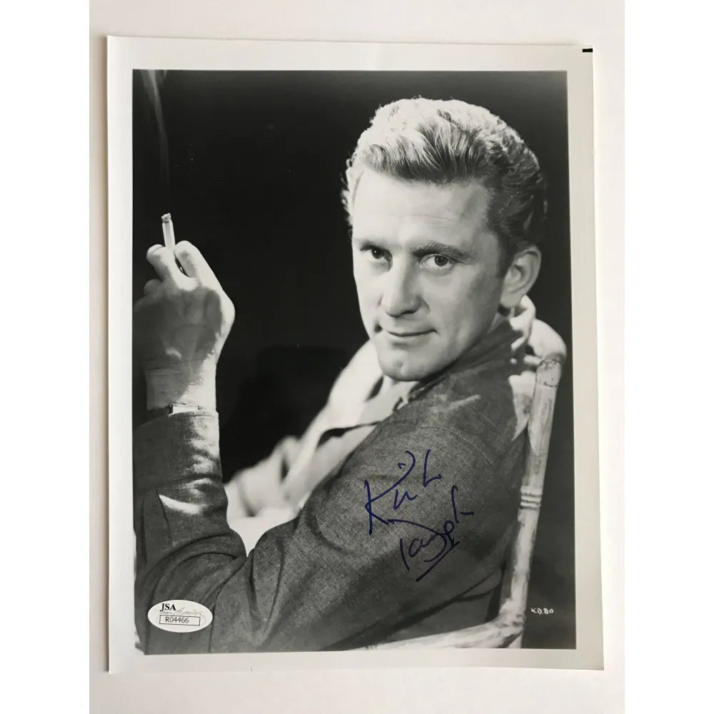 Kirk Douglas Signed 8X10 JSA COA Photo Autograph Ace In The Hole Detective Story