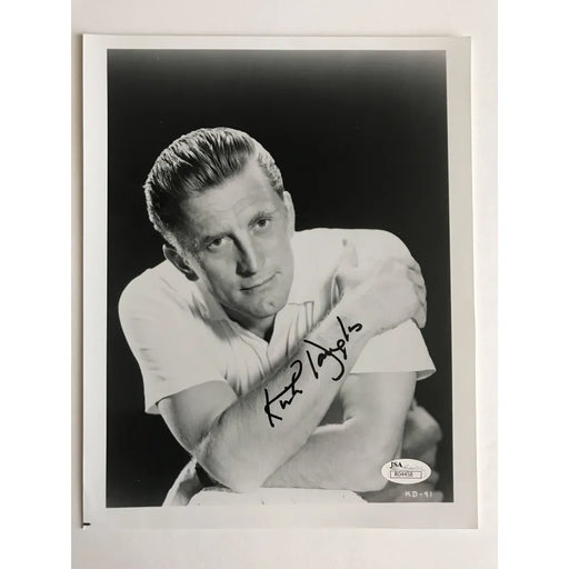 Kirk Douglas Signed 8X10 JSA COA Photo Autograph Young Man With A Horn Champion