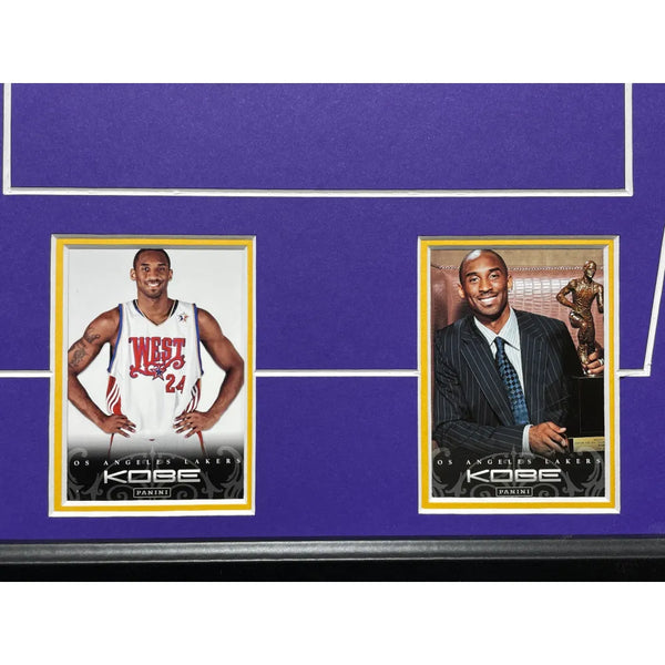 Kobe Bryant Final Game with Lakers Game Used 24 Confetti Collage